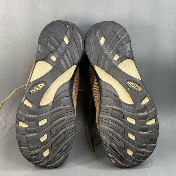 Keen Men's Austin leather shoes chocolate brown size 12 - Picture 8 of 8